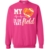 Oklahoma State Cowboys Football My Heart is on that Field - Sweatshirt