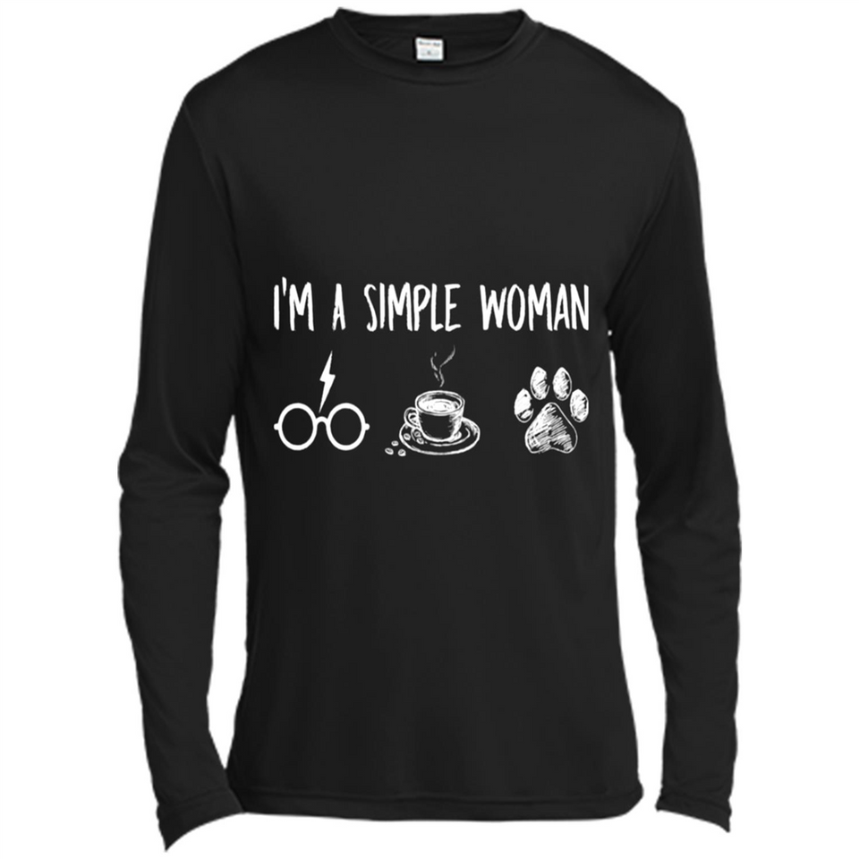 I’m Simple Woman Like Harry Potter, Coffee and Dog