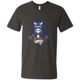 Charlotte Hornets Halloween The Nightmare Before Christmas - Men's V-Neck