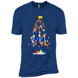 JOHN LENNON CHRISTMAS TREE - Premium Short Sleeve T-Shirt