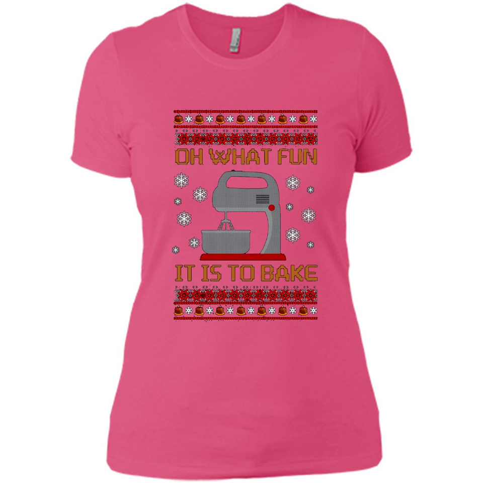 Oh What Fun It Is To Bake Ugly Christmas sweater Sweater PINGPONG