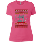 Oh What Fun It Is To Bake Ugly Christmas sweater Sweater PINGPONG
