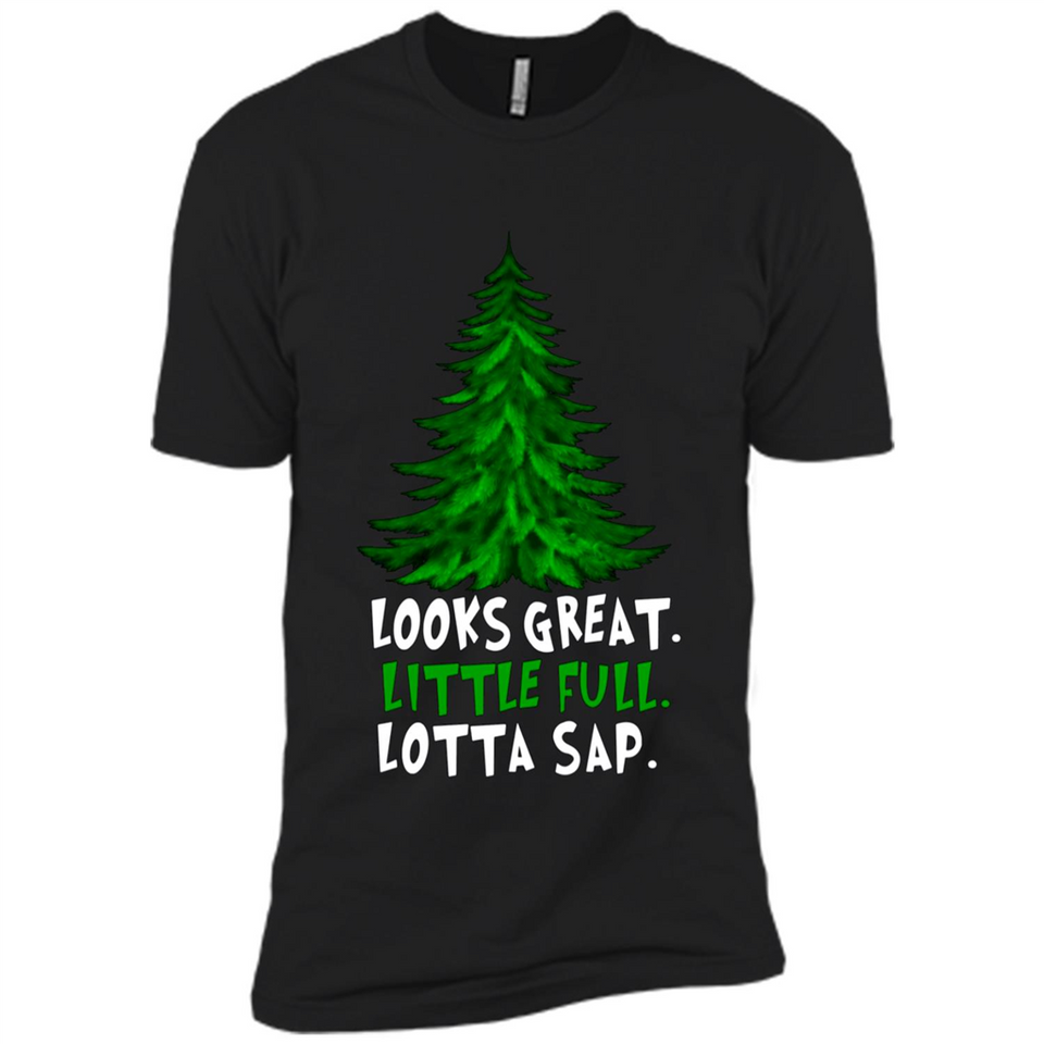 Looks Great Little Full Lotta Sap Funny Christmas PINGPONG