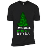 Looks Great Little Full Lotta Sap Funny Christmas PINGPONG