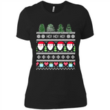 Ugly Merry Christmas Tree Santa Snowflakes