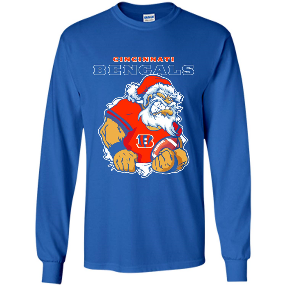 Grumpy Santa Claus Cincinnati Bengals Football Team PINGPONG