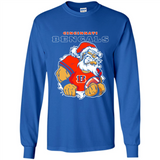 Grumpy Santa Claus Cincinnati Bengals Football Team PINGPONG