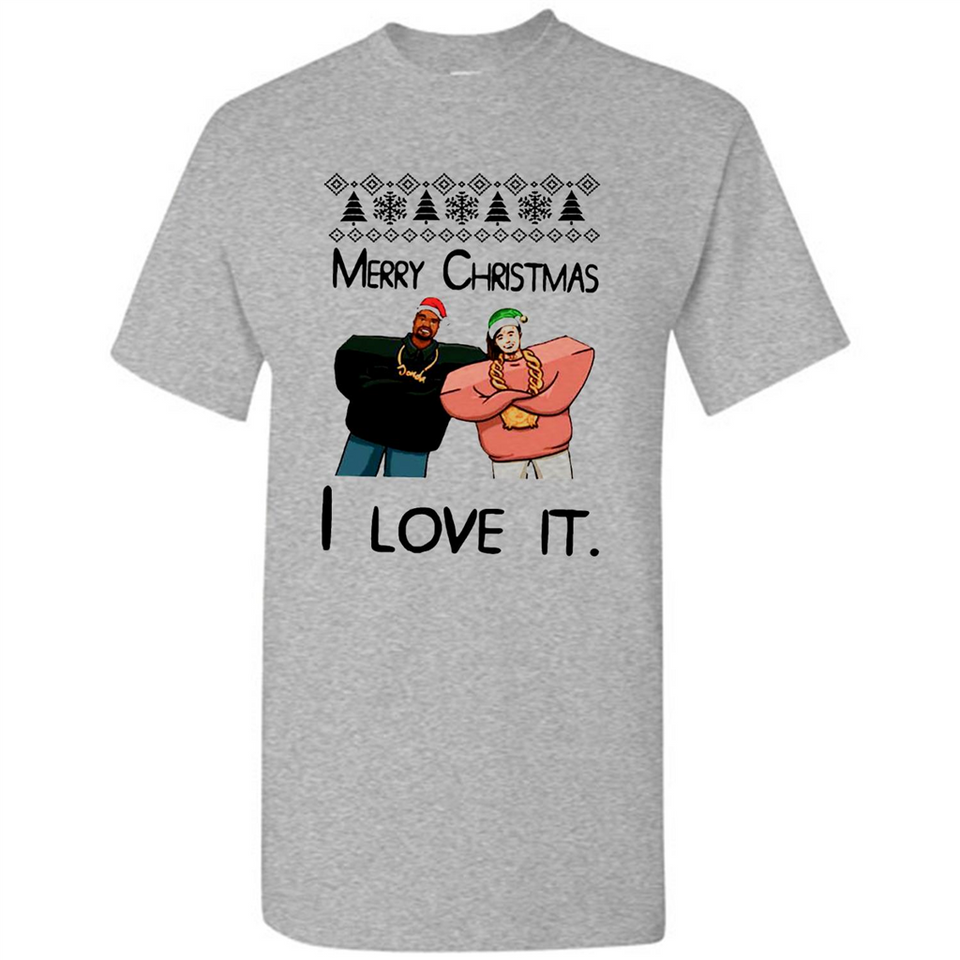 Drake Merry Christmas I love it sweatshirt PINGPONG - Shirt