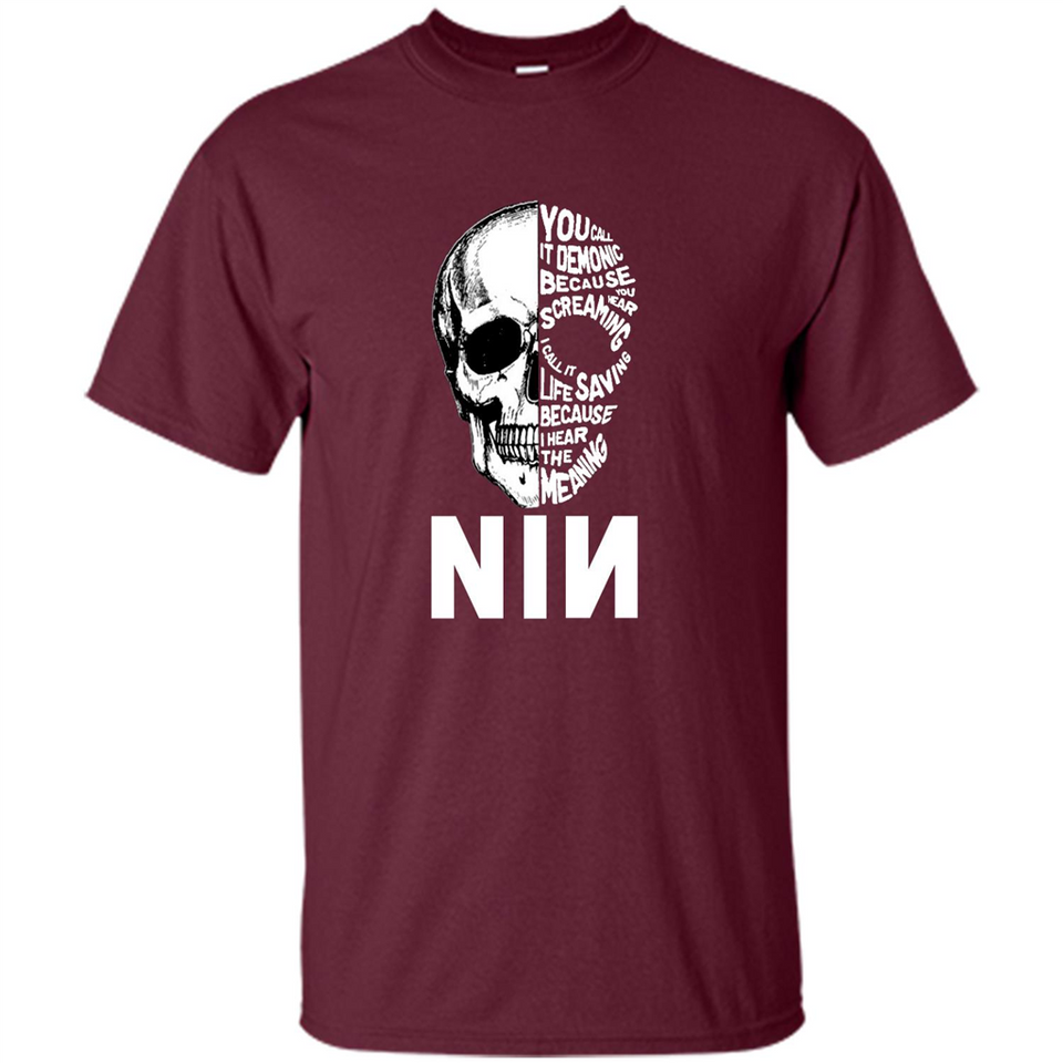you call it demonic because you hear the screaming NIN