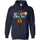 Let's Get Elfed Up Drinking Beer Christmas PINGPONG