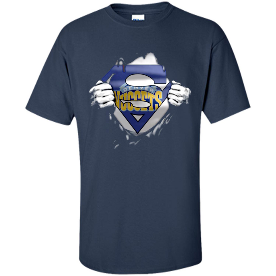 Denver Nuggets And Superman Fans - Shirt