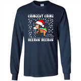 Amazing Dominick The Christmas Donkey-Italian Christmas Donkey - Long Sleeve T-Shirt