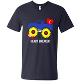 HEART BREAKER BLUE MONSTER TRUCK VALENTINE'S DAY