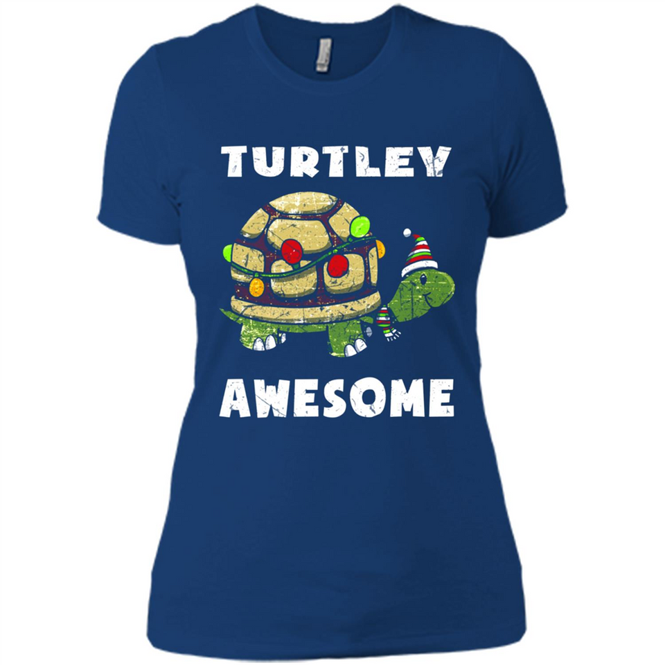 Turtley Awesome - Ladies' Boyfriend T-Shirt