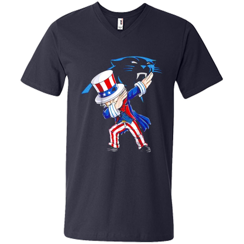 NFL CAROLINA PANTHERS UNCLE SAM DABBING INDEPENDENCE DAY