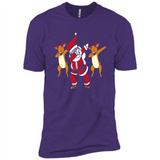 Dabbing Santa - Funny Santa Claus Christmas Dab - Premium Short Sleeve T-Shirt