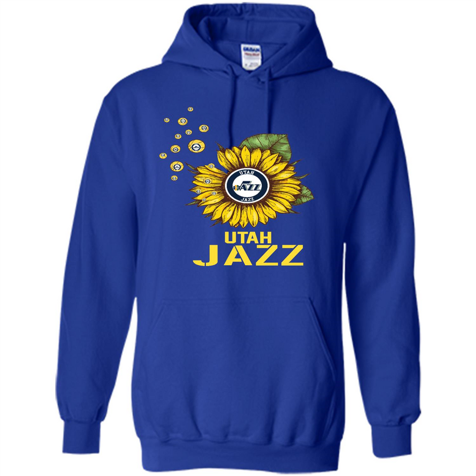 Utah Jazz Basketball Sunflower