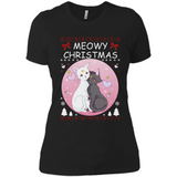 Sailor Moon Yin Yang Cat Love Ugly Christmas Sweater - Ladies' Boyfriend T-Shirt