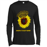 Semicolon Sunflower choose to keep going PINGPONG