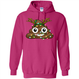 Reindeer Poop Emoji Cute Merry Christmas T-Shirt - Hoodie