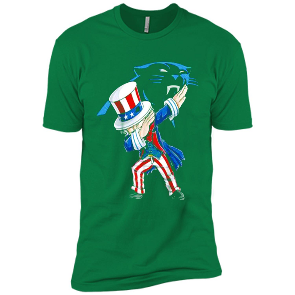 NFL CAROLINA PANTHERS UNCLE SAM DABBING INDEPENDENCE DAY