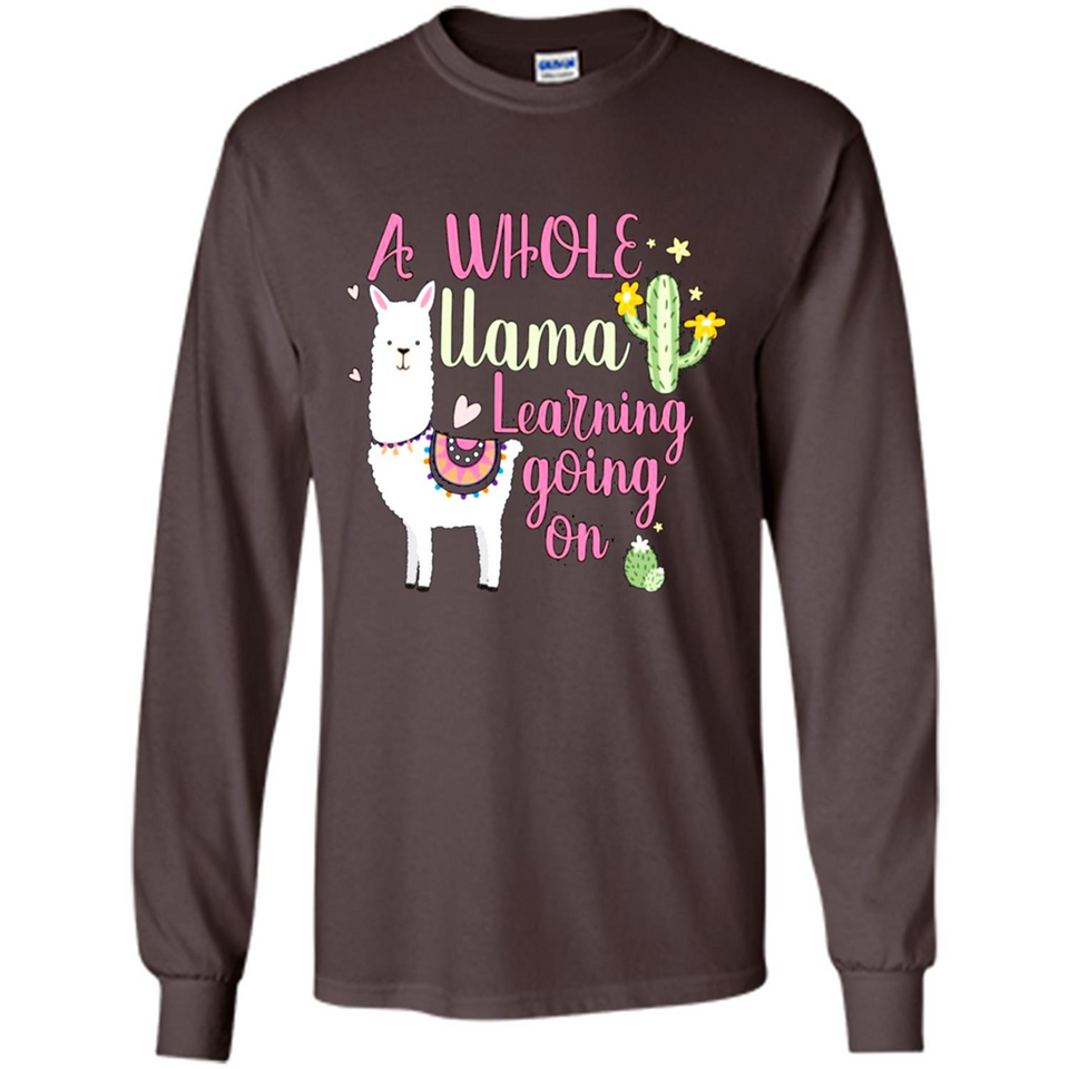 A Whole Llama Learning Going on Teachers Students PING PONG