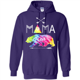 Mama Bear Shirt Tie Dye Family Vacation & Camping Tee - Hoodie