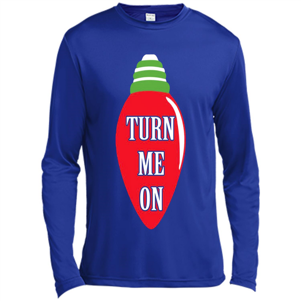 Turn Me On Christmas Tree Light Bulb Decoration
