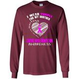 I Wear Purple For My Brother Chiari Malformation - Long Sleeve T-Shirt