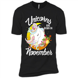 Unicorns Are Born In November Magical Rainbow