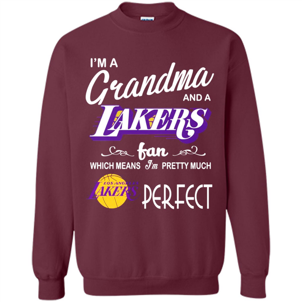 I'M A Grandma And A Los Angeles Lakers Fans