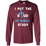 I PUT THE STUD IN BIBLE STUDY CROSS