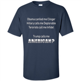 Obama Called Me Clinger Trump Calls Me American