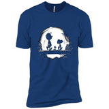 Snoopy The Peanuts Walking To The Moon