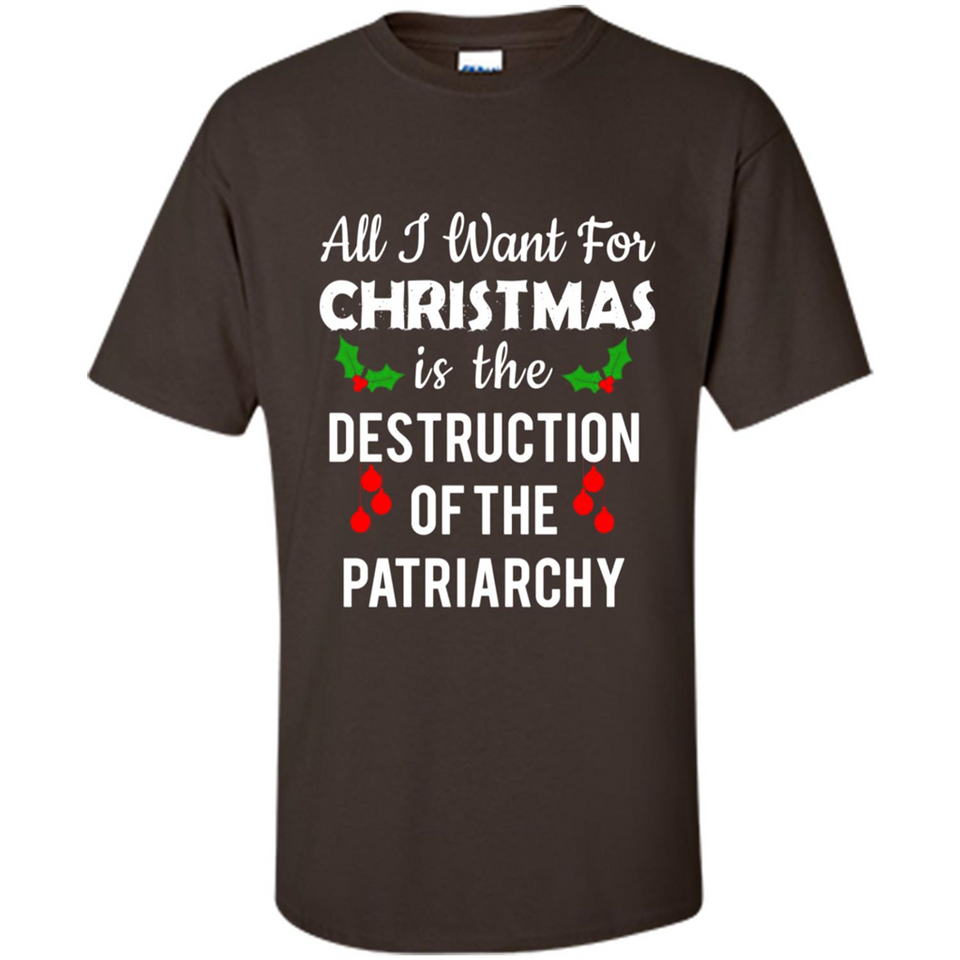 All I Want For Christmas Is The Destruction Of The Patriarchy sweater PINGPONG