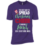 Spread Christmas Cheer Lunch Family Xmas Gift Ls - Premium Short Sleeve T-Shirt