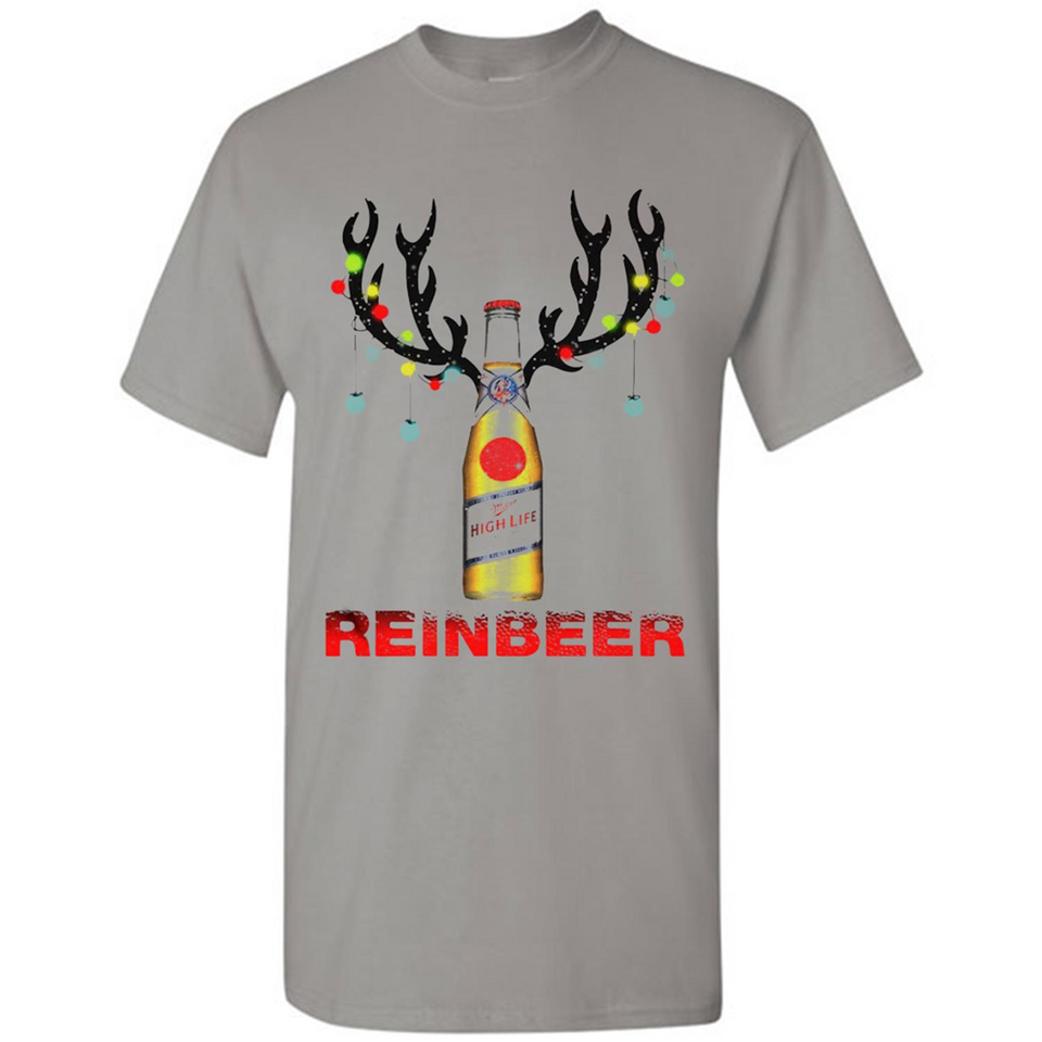 Miller High Life beer reinbeer Christmas - Shirt