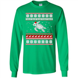 Sea Turtle Ugly Christmas T-Shirt - Long Sleeve T-Shirt