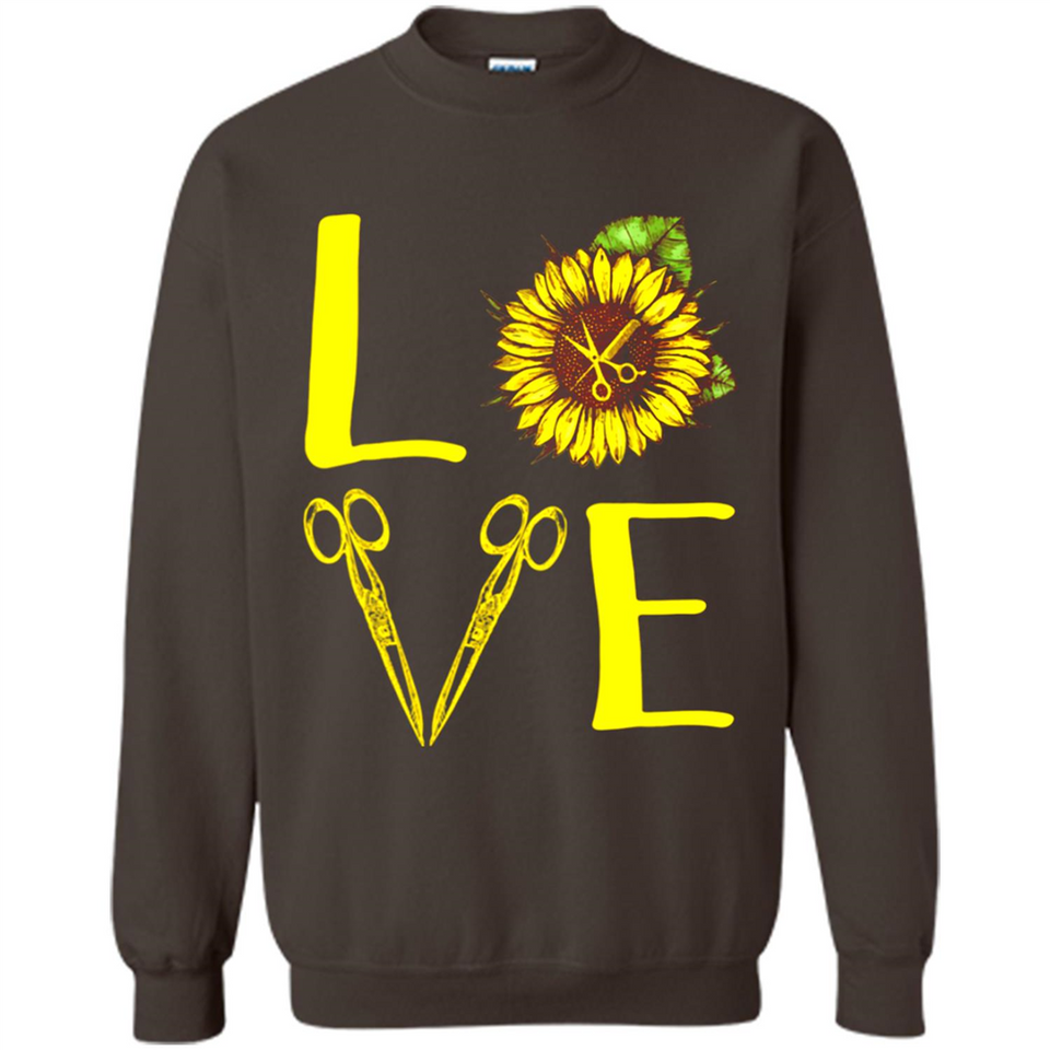 Hair Stylist Love Sunflower Scissors PING PONG