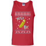 Rick and Morty Pickle Rick Ugly Christmas Sweater - Tank Top