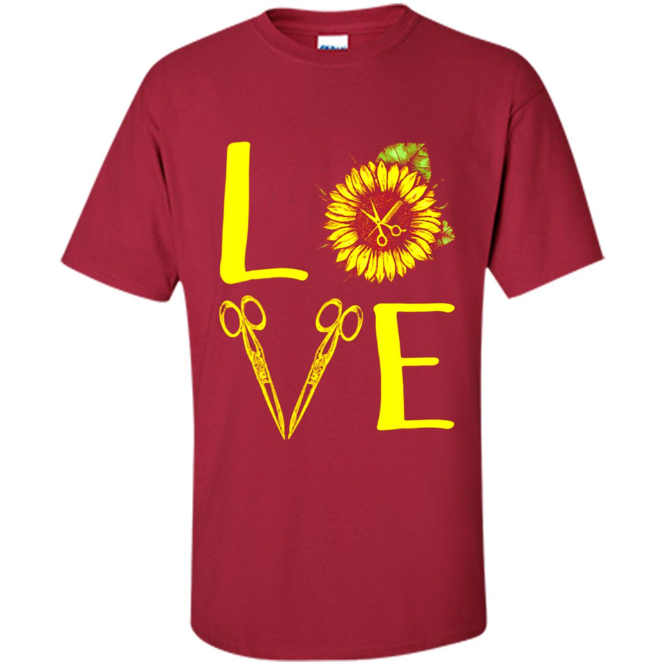 Hair Stylist Love Sunflower Scissors PING PONG