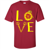 Hair Stylist Love Sunflower Scissors PING PONG