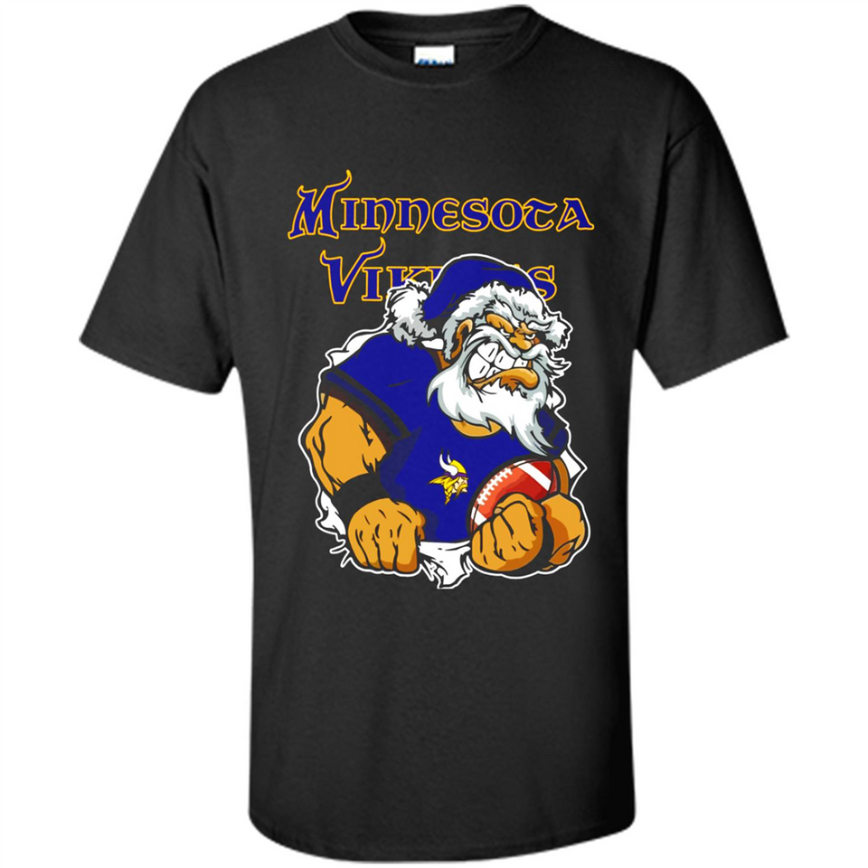 Grumpy Santa Claus Minnesota Vikings Football Team PINGPONG