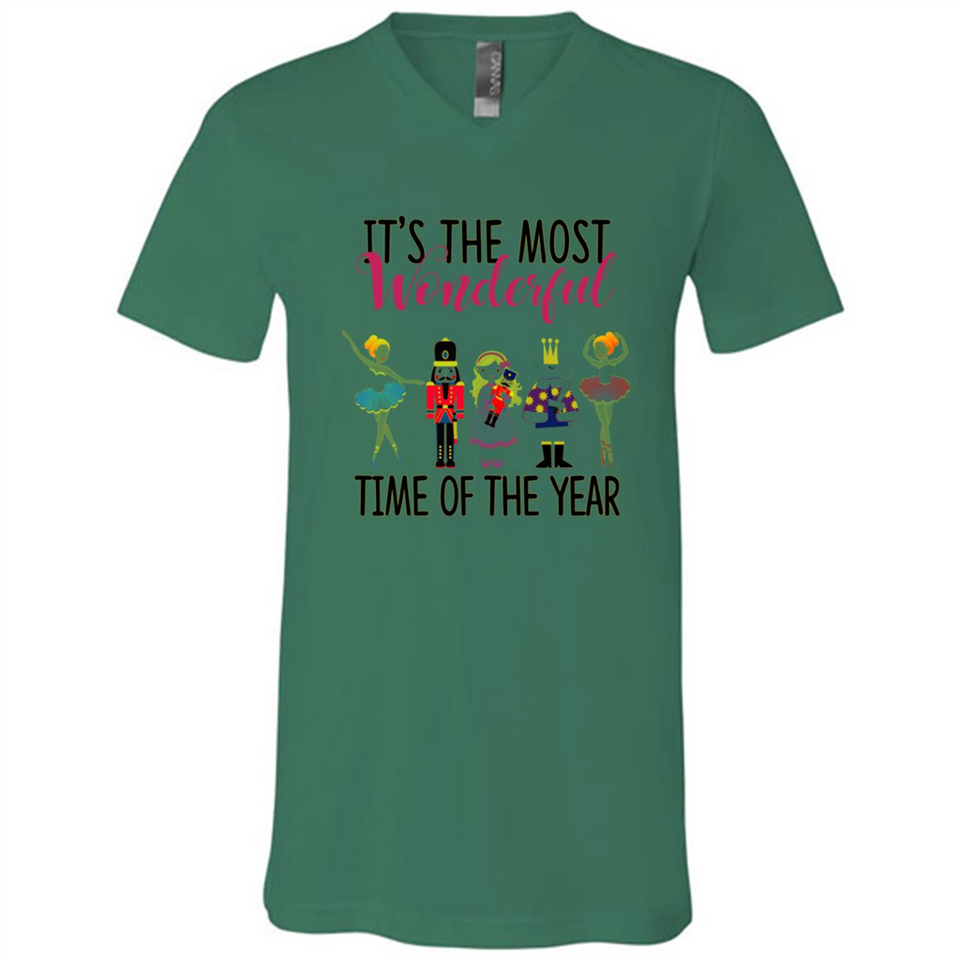 It's The Most Wonderful Time Of The Year - Canvas Unisex V-Neck