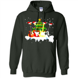 Santa Hat Electric Guitar Classical Guitar Christmas shirt Ladies' Boyfriend