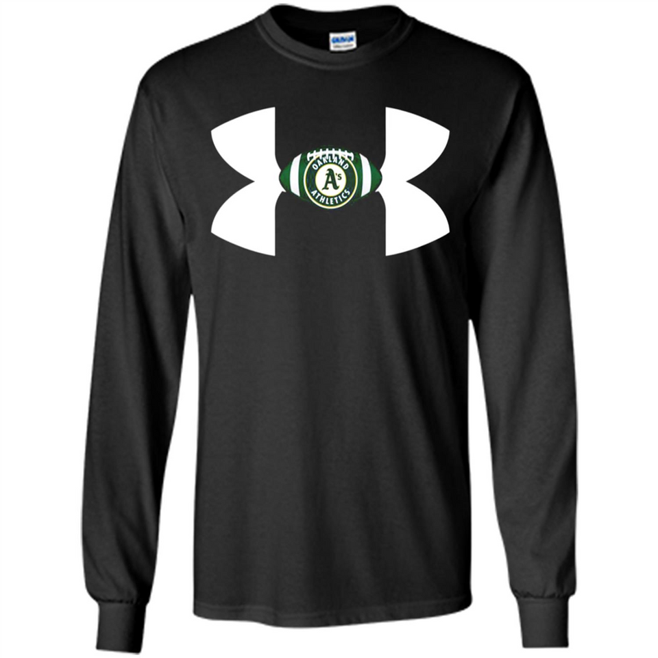 Oakland Athletics Under Armour Logo - Long Sleeve T-Shirt