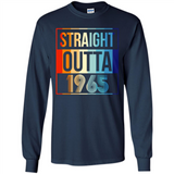 Retro Straight Outta 1965 53 Years Old - Long Sleeve T-Shirt