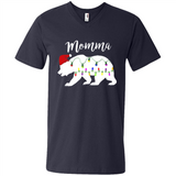 Womens Momma Bear - Men's V-Neck