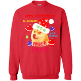 Christmas Doge Meme Shirts Funny Santa Shiba Inu Dog - Sweatshirt