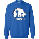 Snoopy The Peanuts Walking To The Moon